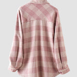 Shirt Jackets Button Down Long Sleeve Collared Shacket Coats