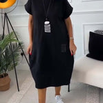 Gloria | Stylish Short Sleeved Dress