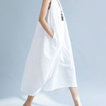 Vintage Losse Casual Boho Chic Swing Maxi Sundress