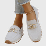 Sophie | Comfort Loafers with Gold Detail