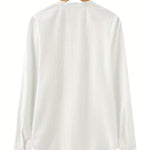 Breccan | Classic Stand-Up Collar Button Shirt