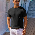 KZZ Men's Short-Sleeve T-Shirt – Casual Basic Top