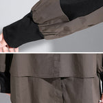 False Two Split-Joint Long Sleeve T-Shirt