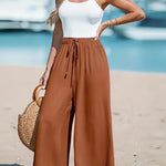 Brianna | Casual High-Waisted Wide-Leg Pants