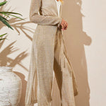 SHAMIRA SEMI SHEER ROBE
