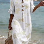 Candelaria | Floral print dress