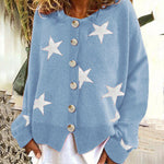 Women's Star Sweater Cardigan