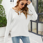 Sexy Knitting Pullover Sweater Tops
