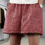 Clara | Relaxed Striped Summer Shorts