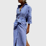 Romina | Classic Striped Dress
