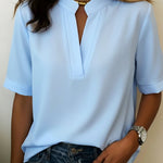 Valerisse | Elegant blouse with sophisticated collar