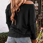 Overside Off the Shoulder Sweatshirt
