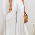women's casual wide leg loose fashion trousers