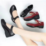 Heather | Elegant Half Shoes with Medium Heel