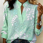 Liliane™ | Botanical Print Blouse