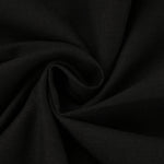 Solid Color Two-Piece Set Casual Black Sleeveless Crop Vest Long Straight Pants Suits
