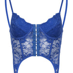 Lace V-Neck Breast Shape Vest