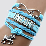Unicorn Decor Layered Bracelet
