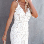 Glimpse Of Glam Lace Jumpsuit Wedding  Bridal romper