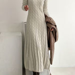 Khloe | Elegant Knit Maxi Dress