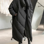 Thicken Solid Warm Irregularity Duck Down Coat