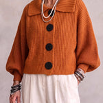 Victoria | Chunky Collared Cardigan