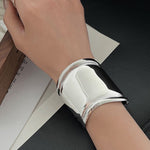 Irregularity Geometric Solid Color Bracelet Accessories