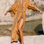 Kaftan Boho Long Cardigan Beach Dress