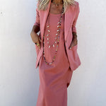 Nadorine Casual Blazers Long Sleeve Work Office Jacket