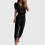 Reina | Chic Blouse and Trouser Ensemble