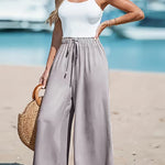 Brianna | Casual High-Waisted Wide-Leg Pants