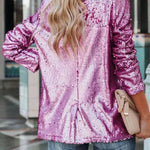 Sights Set on You Sequin Blazer