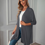 Nadorine Women's Cable Knit Oversized Dressy Cardigan Jackets Long Sleeve Cardigan Sweaters
