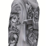 KZZ Men’s 3D Chicano Hoodie