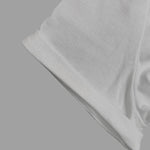 Short Sleeves Solid Color Round-Neck T-Shirts Tops