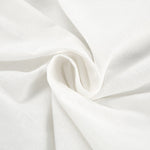 White Two-Piece Lantern Sleeve V-Neck Top and Shorts Set