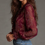 Nuvia | Retro Blouse