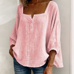 Annika | Stylish Relaxed Button Blouse