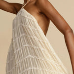 Versatility and Vintage Charm Pleated Drawstring Waist Tiered Maxi Skirt