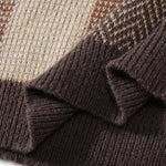 KZZ Unisex Retro Knitted Vest