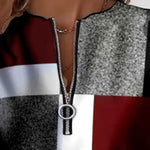 Rosario | Chunky Zip Cable Knit Sweater