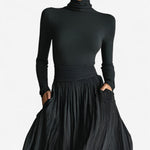 Rachel | High-Waist Side-Slit Maxi Dress