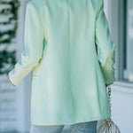 Nadorine Casual Lapel Slim Pocket Button Blazer
