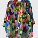 Valeria™ - Blossom Pattern Blouse