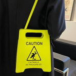 Original Stylish Letter Print PU Shoulder Bag