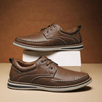 Monroe Leather Moc Oxfords