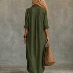 Vivienne | Button-Down Maxi Dress