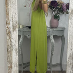 Laura Green Halter Neck Shift Dress