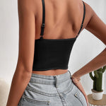 Lace Hollow Out Vest