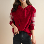 Susana | Jacquard Hooded Sweater